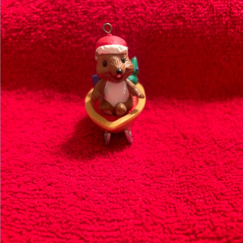 Nostalgic Squirrel Ornament